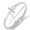 Bangle Spring Armband Girl Accessories Women Rose Titanium Cuff Bangles Trendy Female Ladies Fine Gift Fashion Jewelry