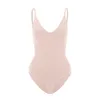 Women's Shapers Shapewear Bodysuit Thong For Women Tummy Control Body Shaper Slimming With Built In Bra Seamless