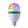 Boule magique ampoule rotative petite boule magique contrôle du son lumière KTV Flash ampoule E27 lampe de scène RGB LED ampoule