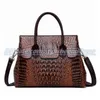 stylisheendibags Vrouwen Handtas Lederen Tassen Vrouwen Krokodil Luxe Handtassen Vrouwen Tassen Designer Crossbody Tassen Vrouwelijke Retro Tote Handtassen 0205/23