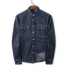 2023 Designer Cappotti Giacche Uomo Donna Jacquard lettera colpus tasca frontale parigi Denim bavero collo blu M-3XL