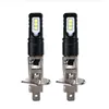 20pcs Car LED de nevoeiro Luz H1 H3 6LED CSP 12V 1200LM Branco colorido Auto Bulbo 6000K