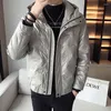 남자 다운 mrgb 남자 겨울 후드 재킷 한국 스트리트웨어 두껍게 따뜻한 옷 수컷 패션 코트