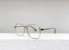 Mannen en vrouwen oogglazen frames bril met frame heldere lens heren dames 0671QA nieuwste willekeurige doos