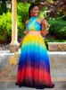 Vêtements ethniques robes africaines pour femmes 2023 Dashiki Robe été grande taille longue Robe dames traditionnel fée rêves