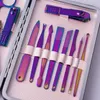 Nail Art Kits 15 Teile/satz Edelstahl Pediküre Professionelle Clipper Nagelhaut Adler Haken Pinzette Maniküre Schönheit Werkzeuge Kit