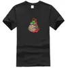 Camisetas masculinas King Gizzard e a camiseta de camiseta preta do mago lagarto S-3xl Camiseta festiva