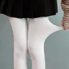 Meias femininas Moda Moda de cor sólida feminino de verão coxa de tubo alto sobre o joelho prolongado meias não deslizantes