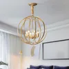 Pendant Lamps Nordic Modern Led Lights Gold Hanging Lamp For Dining Room Kitchen Bedroom Industrial Restaurant Bar Light Simplicity