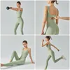 Actieve shirts 2023 Vrouwelijke backless yoga -vest met pads die buiten ondergoed lopen dames tanktop mouwloze trui sport beha