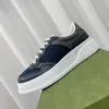 Ontwerpers Sneaker Casual Schoen 2023 NIEUWE Kleuren Mannen Vrouwen Zwart Trainer 4cm Dikke Bodem Echt Leer Luxe Casual Schoen Outdoor Sneakers Maat EU35-EU46