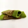 Köpek kıyafetleri 4pcs/paket sevimli köpekler çoraplar Pet örgüler anti kayma anti alt 3 renk malzemeler için