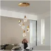 Lustres Crystal Cube Lustre Éclairage Intérieur Pour La Maison Escalier Loft Lampe Salon Salle À Manger Chambre Cuisine Décor Spirale Han Dhl2Z