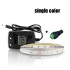 شرائط LED 5M 300LELDS NON -WARTROOFT RGB Strip Light 3528 DC12V 60LELS/M إضاءة مرنة الشريط الشريط المصباح DRICORATION DR DHV98