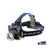 Stirnlampen 8000Lm L2 T6 LED-Scheinwerfer Zoombarer Scheinwerfer Wasserdichte Taschenlampe Taschenlampe Lampe Angeln Jagdlicht Drop Delivery Lights Dhntm