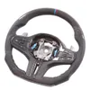 Volante da corsa per G15 F40 G20 G30 G01 G11 G05 8 1 3 5 X3 7 X5 Serie M3 M4 M5 M8 Fibra di carbonio personalizzata