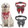 Hondenkragen Lichtgewicht Goede Kerstmis Bow Puppy Kitten Ketting Inzicht in de nekriem van huisdierenverstelbare accessoires