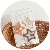 Accesorios para el cabello, 3 uds., horquillas simples esmeriladas para niñas, Clips cuadrados triangulares ovalados de estrella, broches para niños, clic Clack