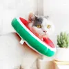 Dog Collars High Quality Pet Elizabeth Circle Guard Collar Ring Fruit Shape Adjustable Cat Anti-Bite Protection Neck Product