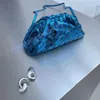 Totes 2022 nouveau sac à main de créateur de luxe tissé mode sac à bandoulière en cuir souple doré boulette Sac argent petit sac fourre-tout 020623H