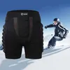 Skidåkning vadderade shorts unisex sportsutrustning kort skyddande skidåkning skateboard snowboard skydd höft rumpa droppe droppmotstånd rullar vadderade shorts 230206