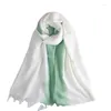 Scarves Brand Designer Gradient Scarf Women Winter Pashmina Shawl Wraps Fashion Tassel For Ladies Foulard Femme Luxe Marque