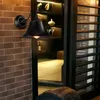 Wall Lamp American Retro Industrial Creative Bedide Balcone Aisle Iron Lighting Nostalgic Corridor Bar Cafe