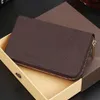 Card Holder Fashion clutch Genuine leather Long wallet with dust bag 60015 60017 Whole Real Bags Pictures242m