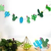Brand: FiestaFun
Type: Cactus Garland Set
Specs: 8pcs, Paper/Pull Flower/ String Chain 
Keywords: Party Decoration Luau Hawaii Tropical Theme
Key Points: Colorful, Reusable, Easy to Hang 
Main Features: Vibrant Cactus Design, Adjustable Length
Scope of Ap
