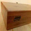 Boîtes de rangement boîte d'huile essentielle de bambou haut de gamme avec 40 grilles bricolage caisse de protection en bois pour ornement artistique décoratif