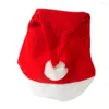Decorazioni natalizie Cappello da cucire Festa per bambini adulti in tessuto non tessuto