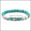 Bedelarmbanden Boeddha bead armband tijger oog agaat natuursteen vrouwen menturquoise carshop2006 drop levering sieraden dh6on