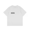 t-shirt pour hommes chemises cool poitrine lettre imprimé laminé à manches courtes High Street lâche surdimensionné t-shirt décontracté 100% pur coton vêtements de luxe vêtements à manches courtes