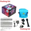 Laserbeleuchtung 150 MW Mini Rot Grün Moving Party Blau / Schwarz Körper Bühnenlicht DJ Twinkle mit Stativ LED-Lampe Drop Delivery Lights Dhncy