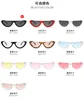 Sunglasses Selling Cat's Eye Fashion Punk Retro Half Frame Sun Glasses UV Protection For Men Women Outdoor Travel Daily UseSunglasses