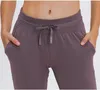 Spandex Yoga Jogger Pants Push Up Sports Women Fitness Rajstopy z kieszenią Femme High Tase Legins Joga Naked trening gotowy do 264U