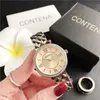 Wristwatches Watches Women Good Quality Luxury Top Brand Silver Rose Gold Ladies Women's Stainless Steel Montre Femme