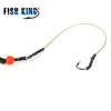 Crochets de pêche à crochet de haute qualité corde de sable de tige de sanda goutte de plomb spécial avec cage à grande cage