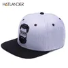 Ball Caps Hatlander Orijinal Snapback Cap Erkekler Düz Brim Bone Beyzbol Nakış Bıyık Mens Hat Gençlik Sokağı Eşyası Serin Hip Hop Kap1