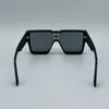 2023 printemps nouvelles lunettes de soleil de créateurs de luxe carré Cyclone lunettes de soleil de haute qualité porter des lunettes de mode célébrité en ligne confortable modèle 1578