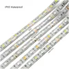 LEDストリップ防水5050 SMDストリップライト5M 12V装飾ストリングランプ60LEDS/M RGB RGBW RGBWWイエローピンクブルーレッド11カラーDHFMJ