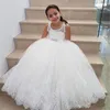 Vestidos de niña Flor Princesa Ilusión Fiesta de bodas con arcos para cumpleaños