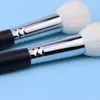 Makeup Brushes 1pcs Goat Hair Blush Brush Stippling Cosmetic Powder Natural Blooming Blusher Highlighter Contour