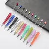 Other Festive Party Supplies 50pcs Mixed Colour Plastic Beadable Pen Bead s Ballpoint Gift Ball Kidsparty Personalized Wedding for Guest 230206