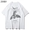 T-shirt da uomo Harajuku Art Fallen Angel T-shirt da uomo Summer Cool unisex Hip Hop Divertente maglietta stampata T-shirt casual Streetwear Top 230206