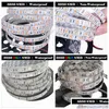 Led Strips High Birght 5M 5050 3528 5630 Light Warm Pure White Red Green Rgb Flexible Roll 300 Leds 12V Outdoor Ribbon Drop Delivery Dhg02