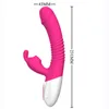 Vibromasseur Konijn Zuigen g Spot Clitorals Stimulator Verwarming Realistische Vibrerende Dildo Adult Sex Toys Voor Vrouwen Genot Orgasme 0803