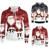 Men's Hoodies Christmas Sweater Pullover Hoodie Men Women Holiday Party Autumn Sweate Long Sleeve Sweatshirts Boy/girls Patterns