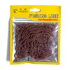 Yemler Yumuşak cazibesi hengjia 50pcs torba 4cm 8cm yapay solucan hayat benzeri kırmızı solucanlar leurre çorba pesca balıkçılık mücadelesi 230206