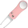 Golf Plastic divots Tool or Pitforks sturdy and durable Golf accessories Pink